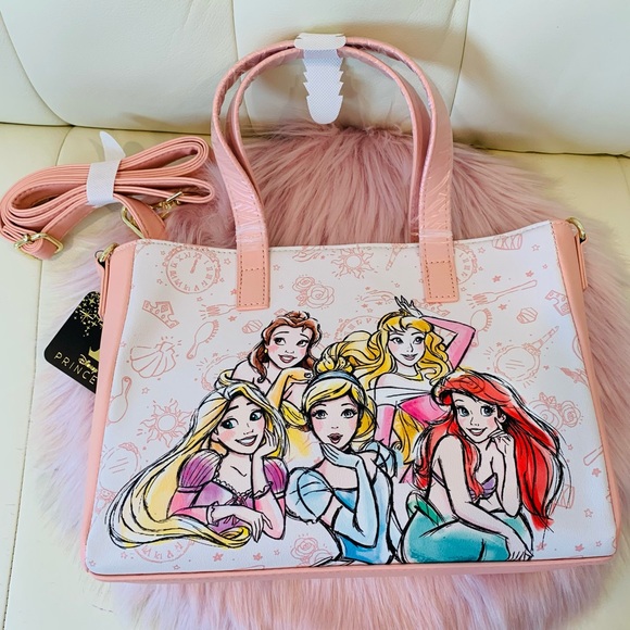 Loungefly Bags Loungefly Disney Princess Sketch Satchel Bag Poshmark